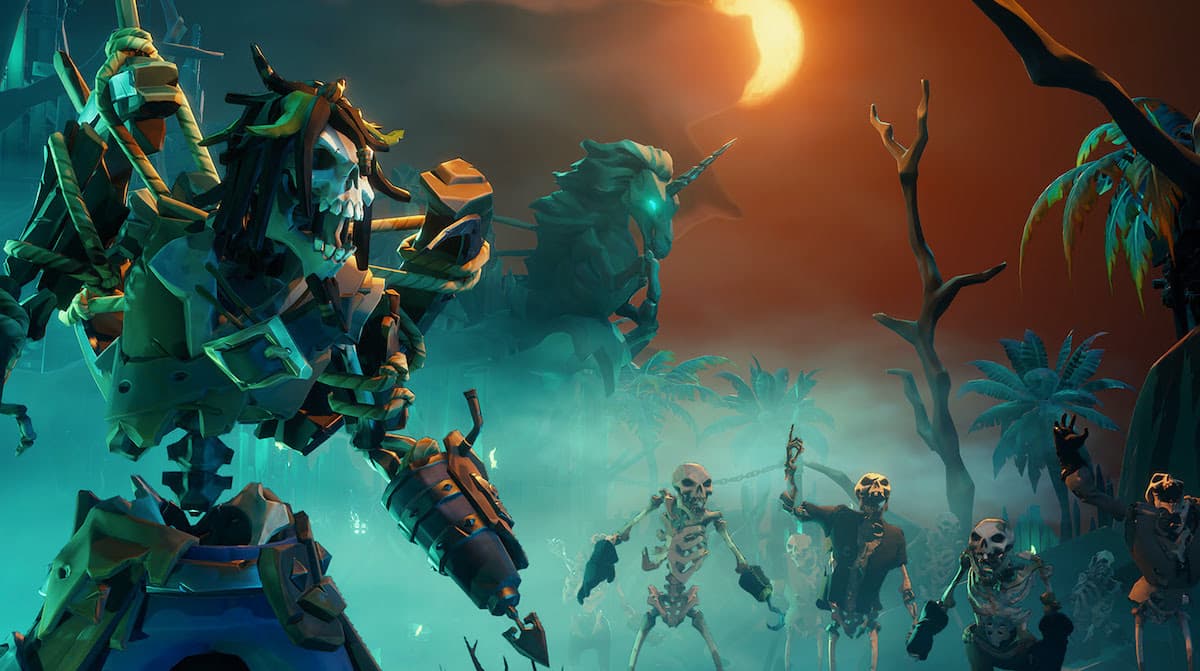 Sea of Thieves Skeletons