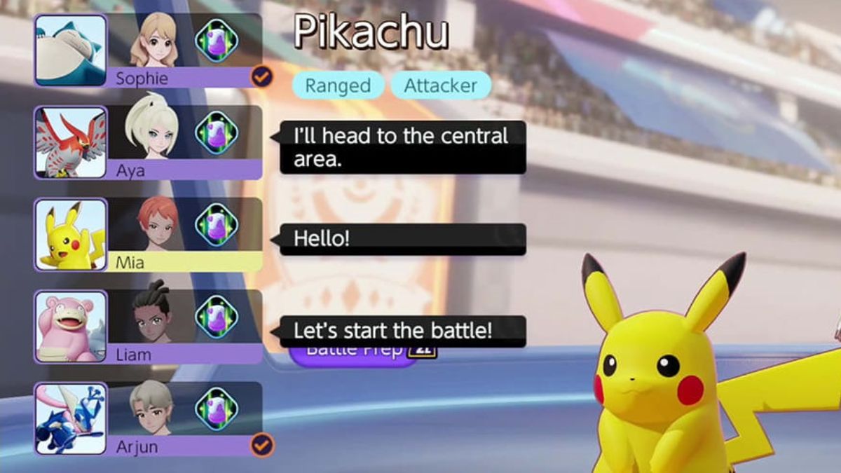 How To Chat In Pokemon Unite Gamepur How To Chat In Pokemon Unite Gamepur