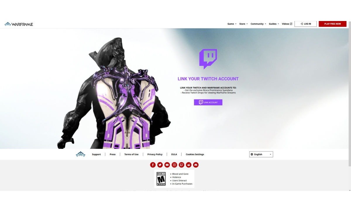 How to link Warframe to your Twitch account Gamepur