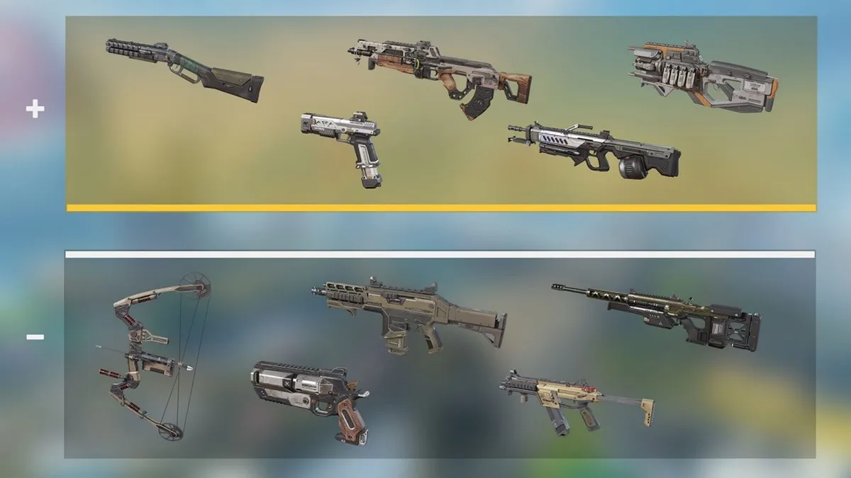Fully Kitted Gold Weapons for Season 10