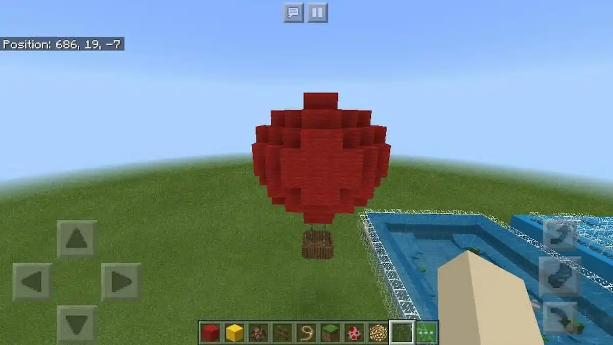 How to make balloon in Minecraft (1)