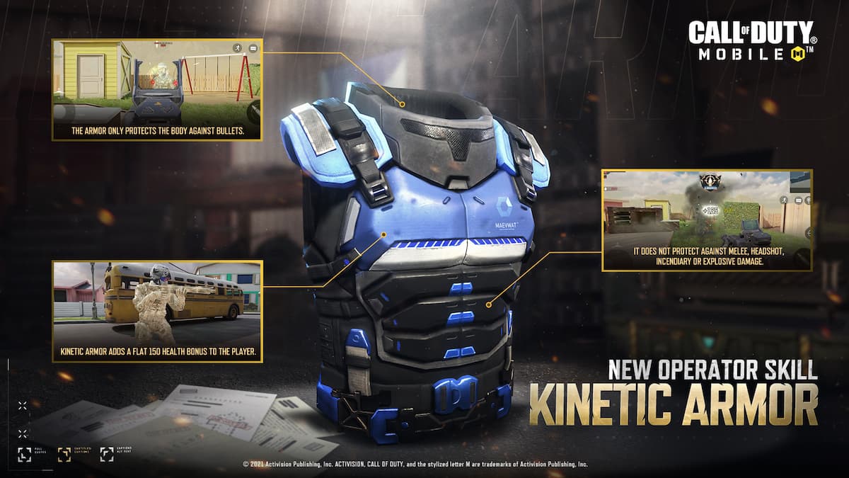 How to unlock Kinetic Armor Operator Skill in COD Mobile Season 7