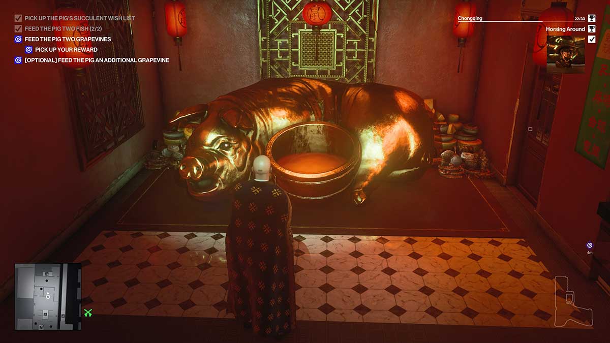 how-to-complete-the-horsing-around-challenge-in-hitman-3-gluttony-gobbling