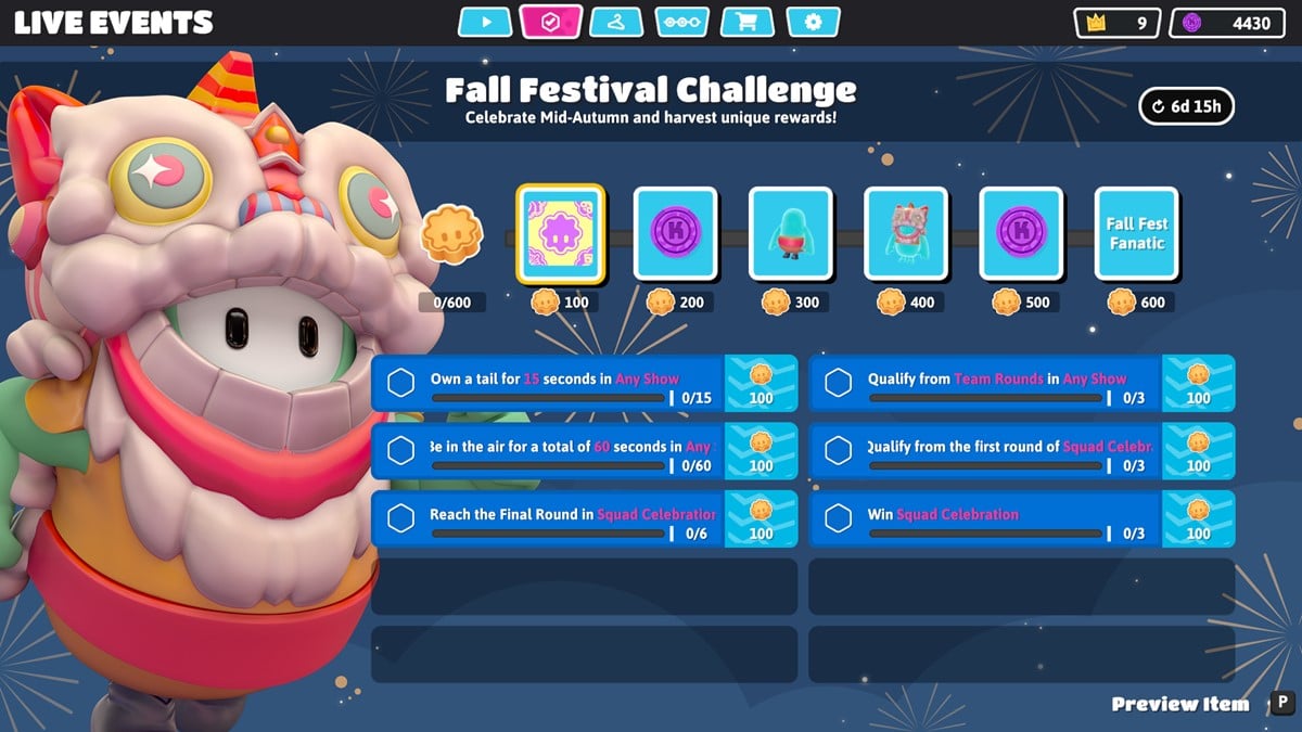 Fall Festival Challenge