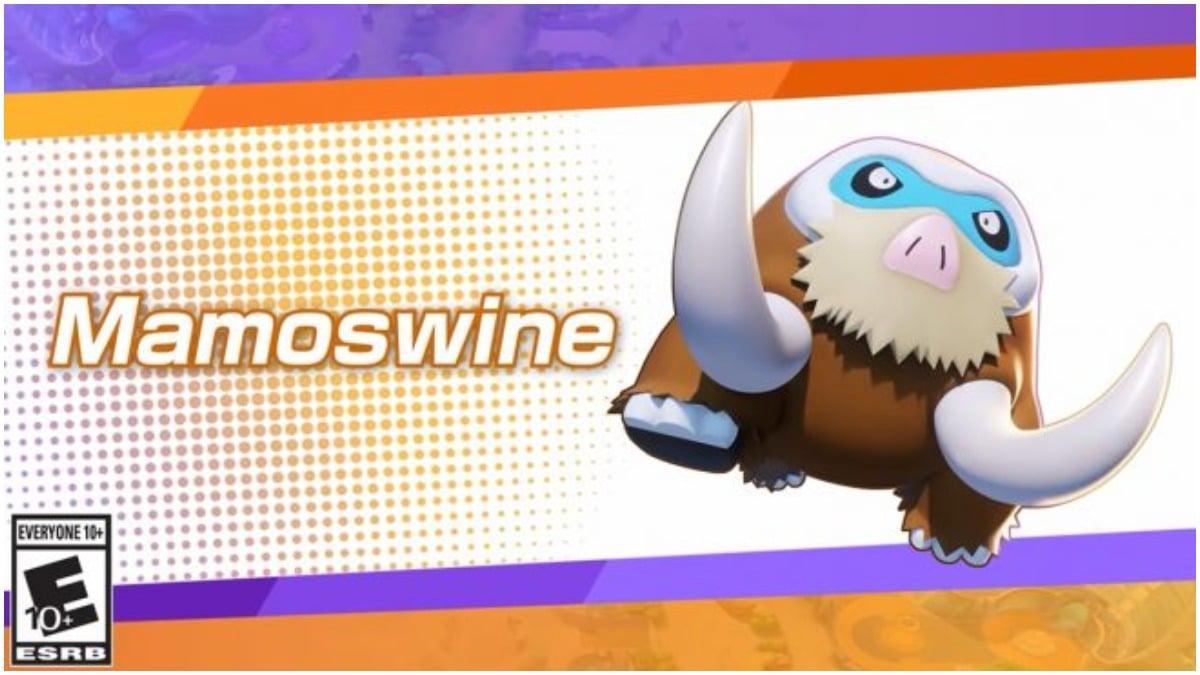 Official Announcement of Mamoswine in Pokemon Unite