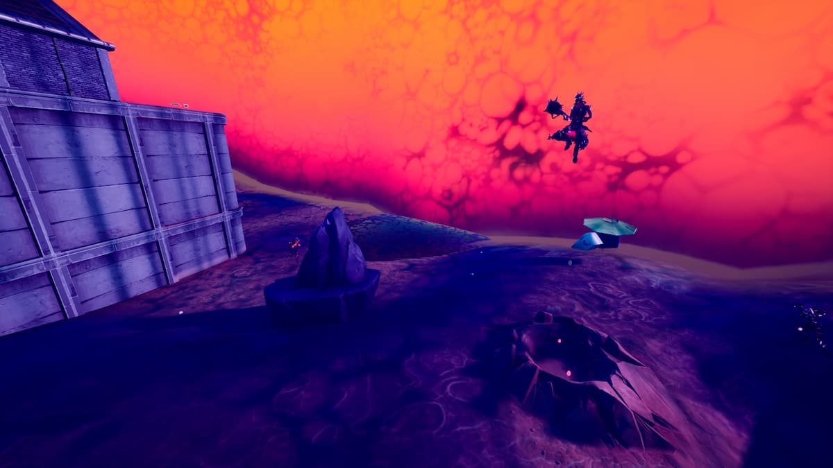 How to launch from a corruption vent in the Sideways in Fortnite ...