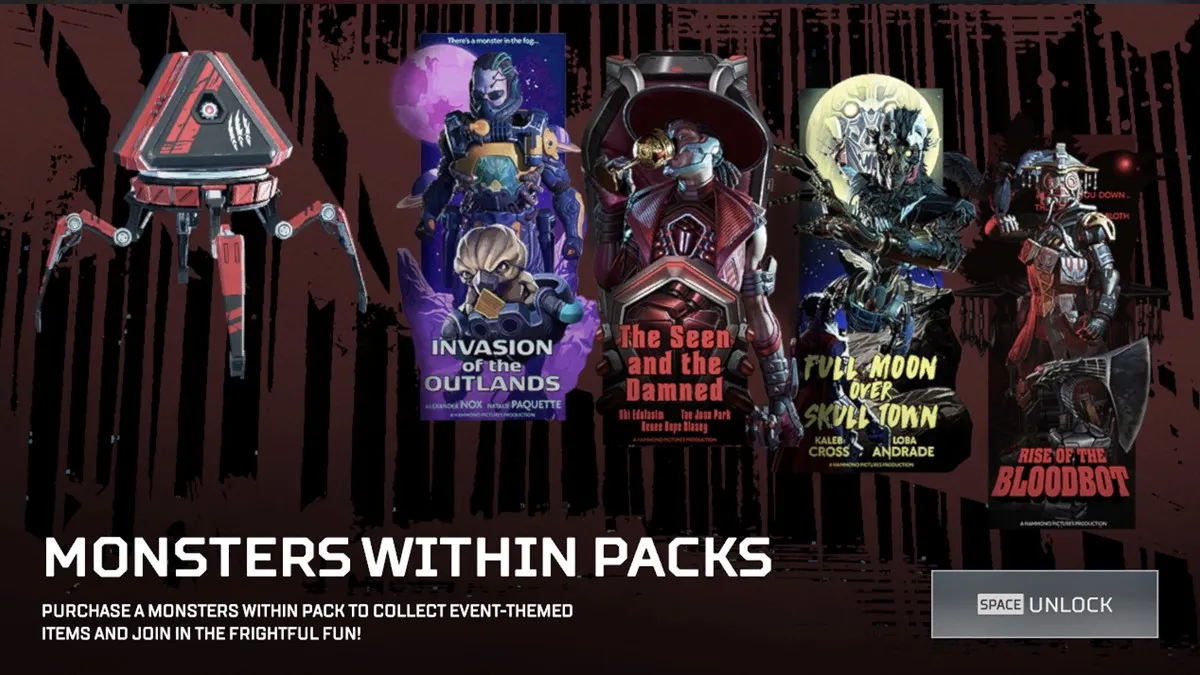 Monsters Within pack ad