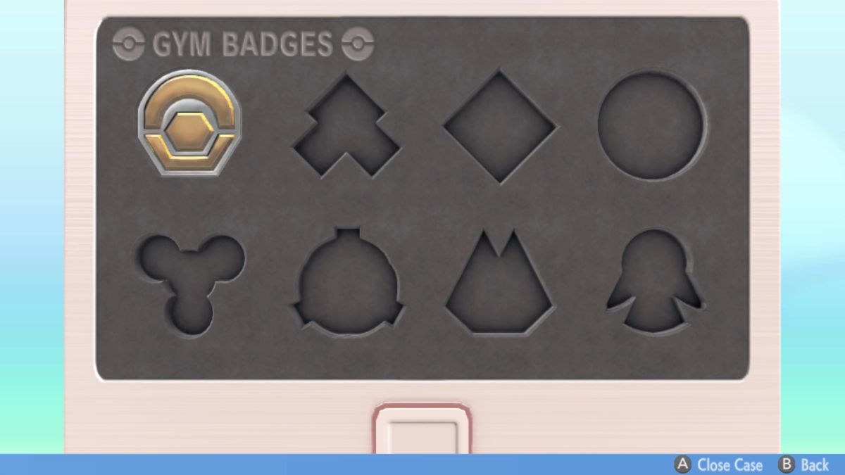 Gym badge polishing and other features will return in Pokémon Brilliant