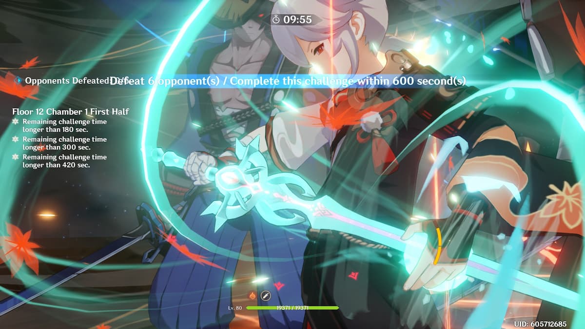 How to clear Floor 12 of the Spiral Abyss in Genshin Impact Version 2.2