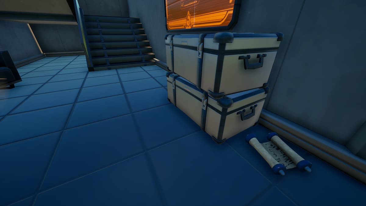 Where to collect Scrolls at IO bases in Fortnite Gamepur