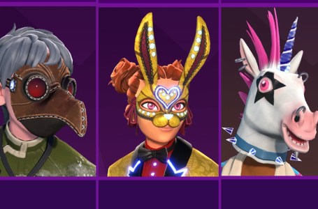  All masks in the Holo-ween event Mask Shop in Knockout City 