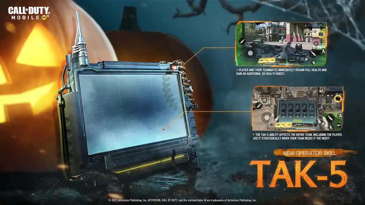 COD Mobile Season 9 - What is TAK-5 Operator Skill and how to unlock it