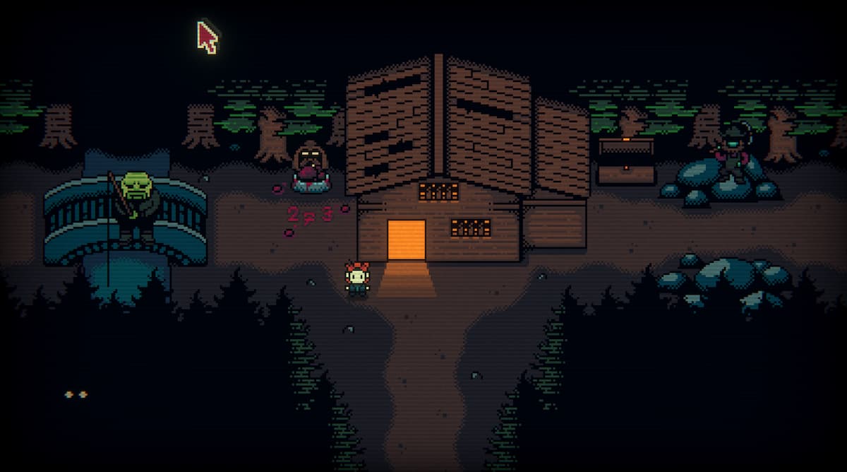 The Cabin...but pixelated