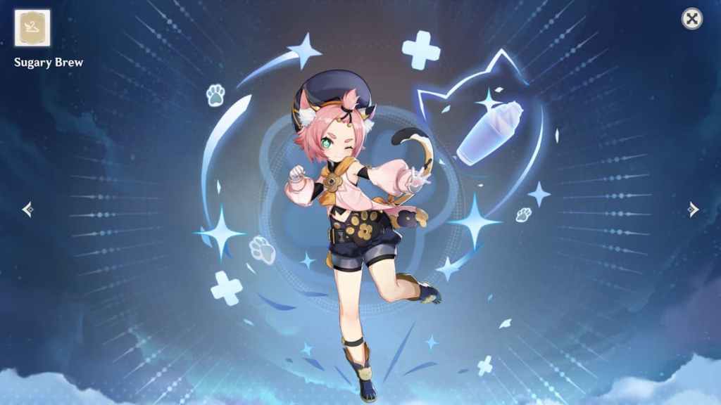 Diona talents, abilities, and ascension materials Genshin Impact