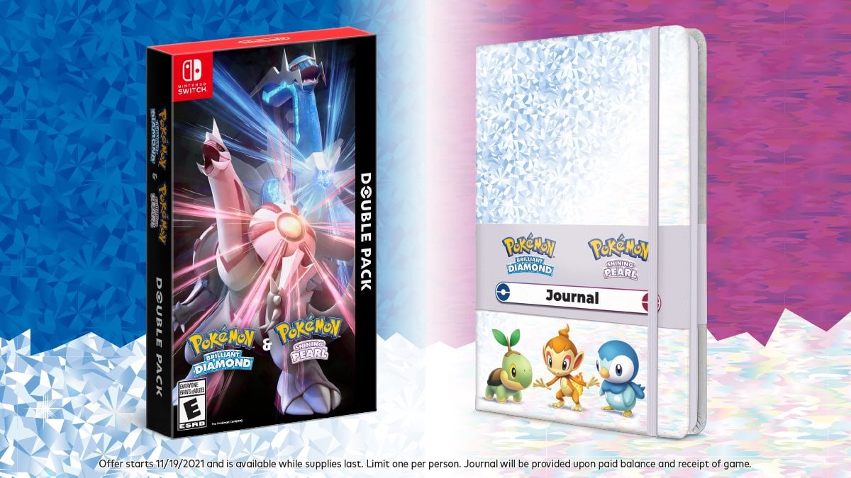 Photo of Pokemon double pack and the journal