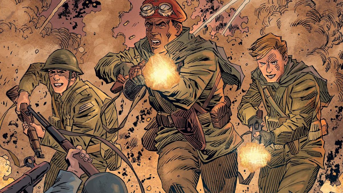 photo of call of duty vanguard's comic