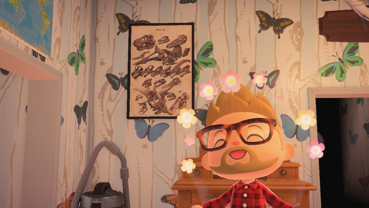 How to get framed posters from Blathers in Animal Crossing New Horizons' 2.0.0 Update Gamepur