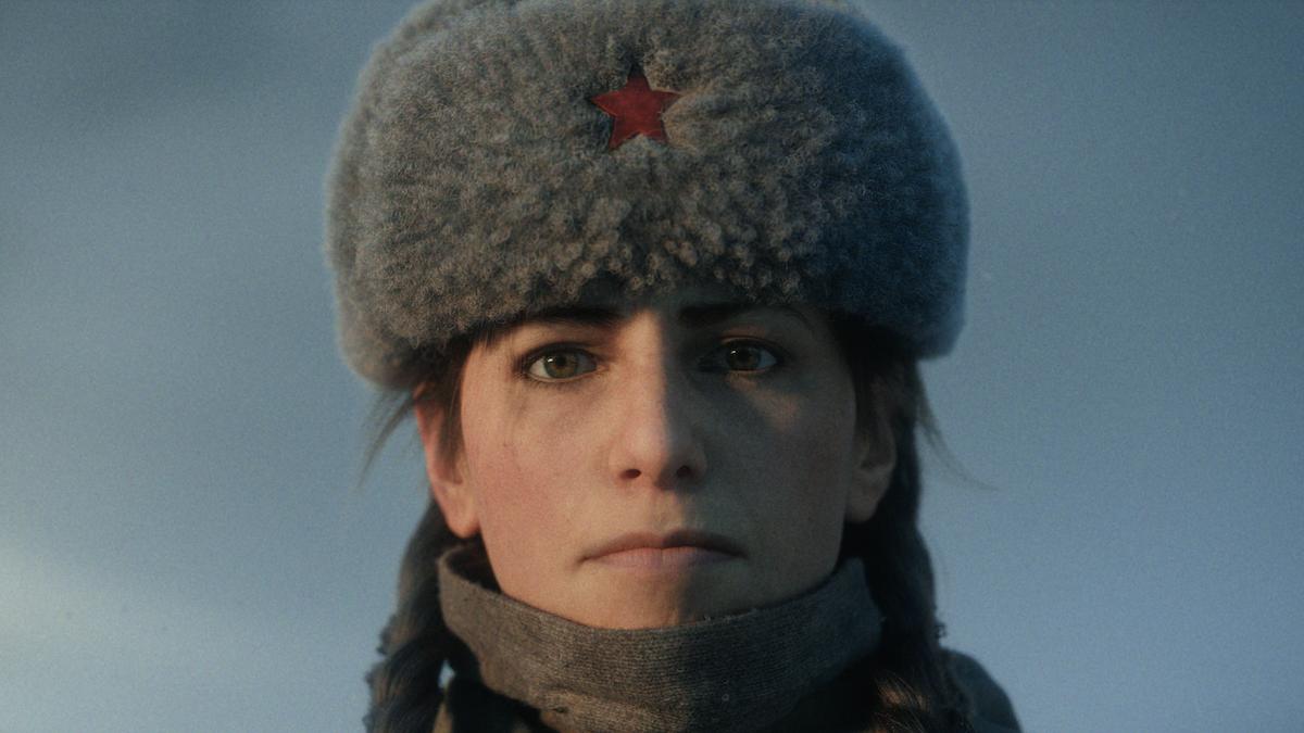 Screenshot of Polina Petrova in Call of Duty Vanguard