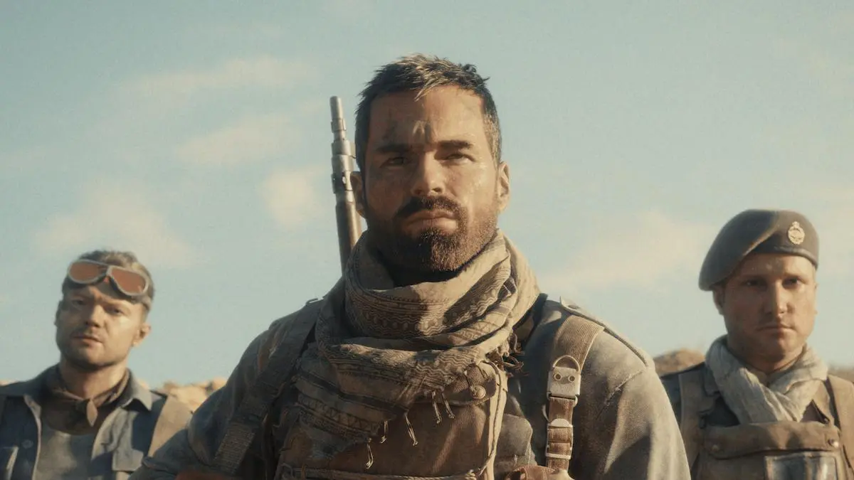 Screenshot of Lucas Riggs in Call of Duty Vanguard