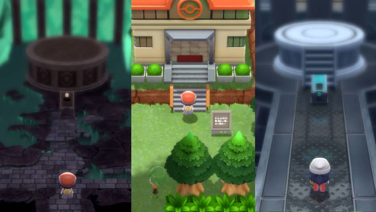 Apresentamos o Ramanas Park nos jogos Pokémon Brilliant Diamond e