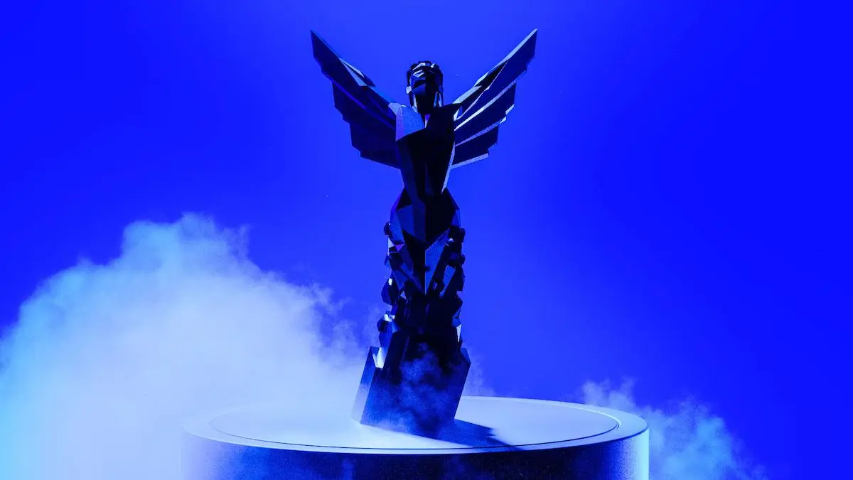 Image of a game awards trophy