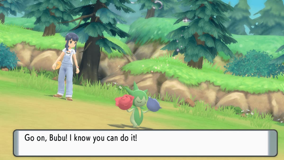 How to evolve Budew into Roselia in Pokémon Brilliant Diamond and