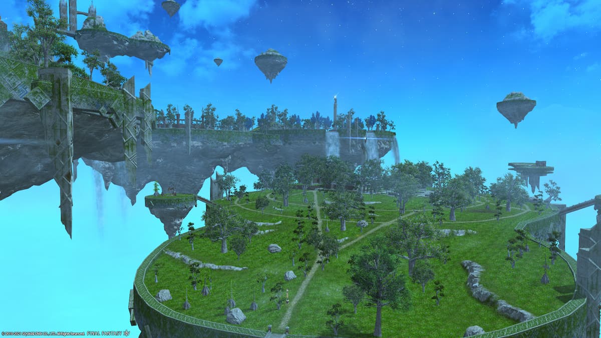 All Aether Current locations in Elpis in Final Fantasy XIV Gamepur