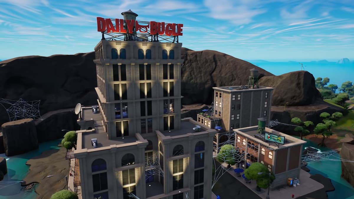 Where is the Daily Bugle in Fortnite Chapter 3 Season 1 Gamepur