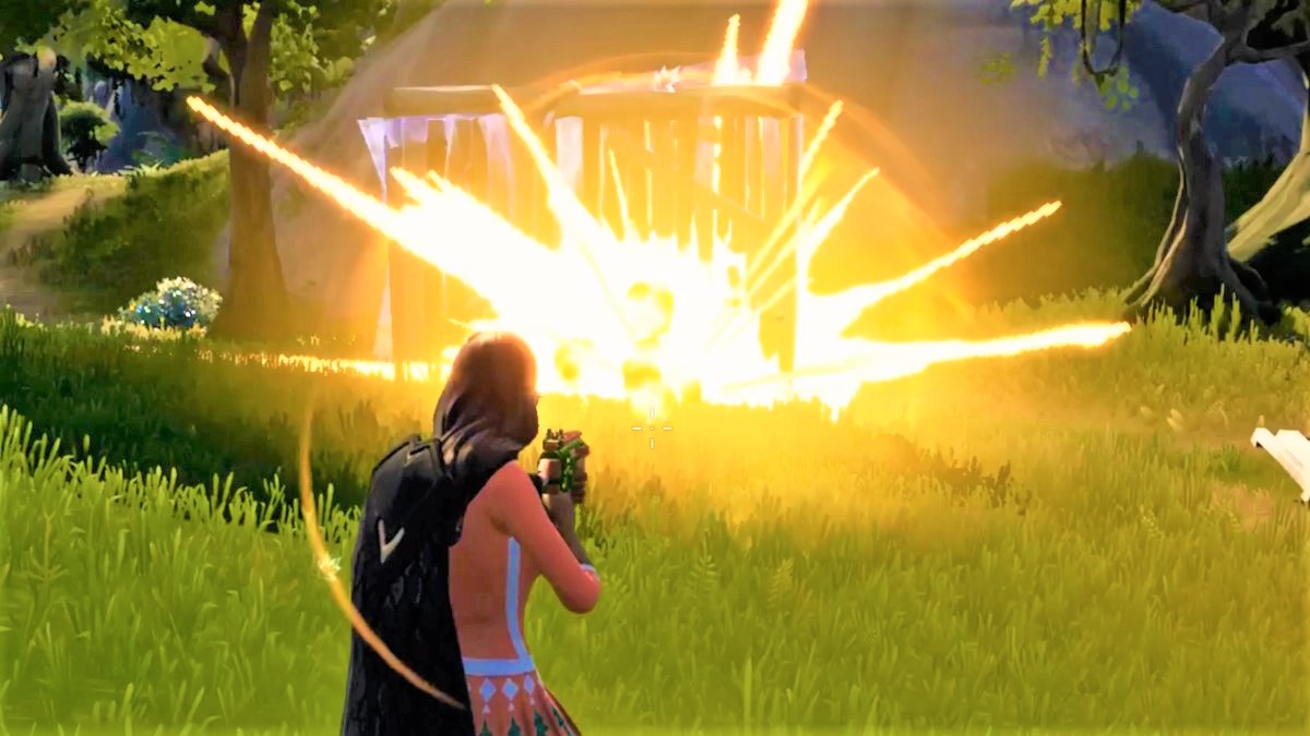 How to damage opponents by detonating a Gas Can in Fortnite Chapter 3 Season 1 Gamepur