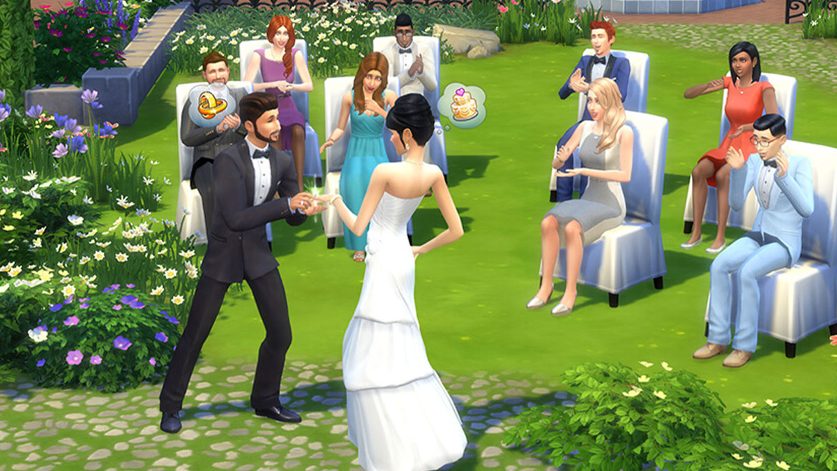 sims 4 wedding