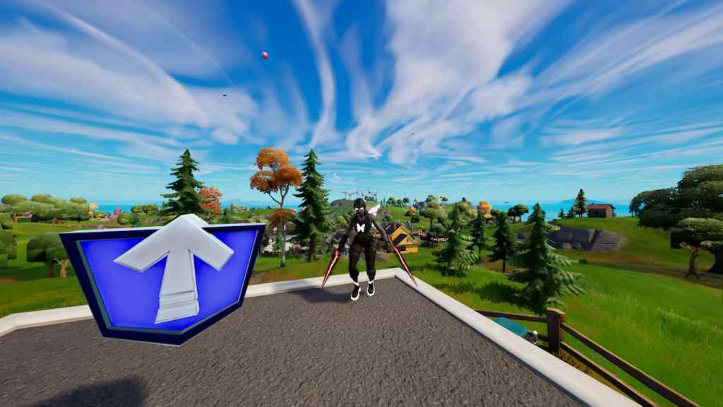 Where to find the Level Up Token north of Greasy Grove in Fortnite
