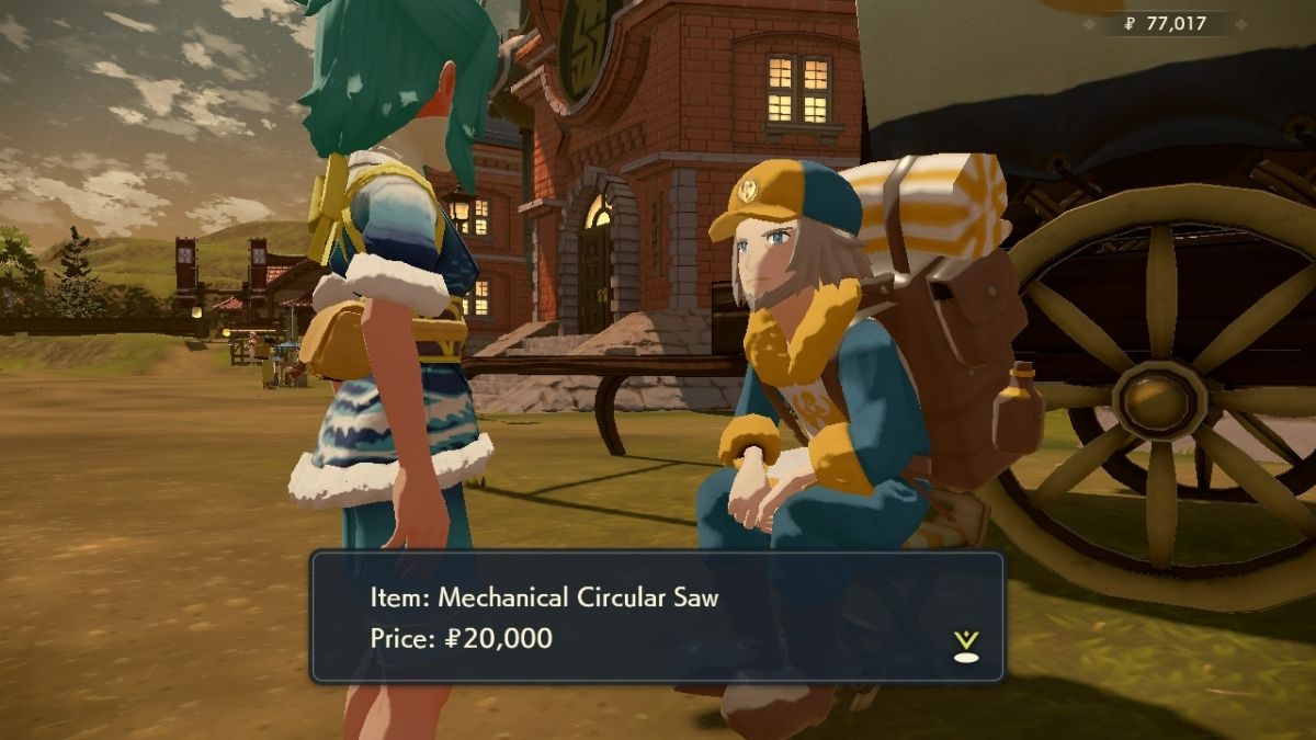 What is the Mechanical Circular Saw in Pokémon Legends Arceus Gamepur