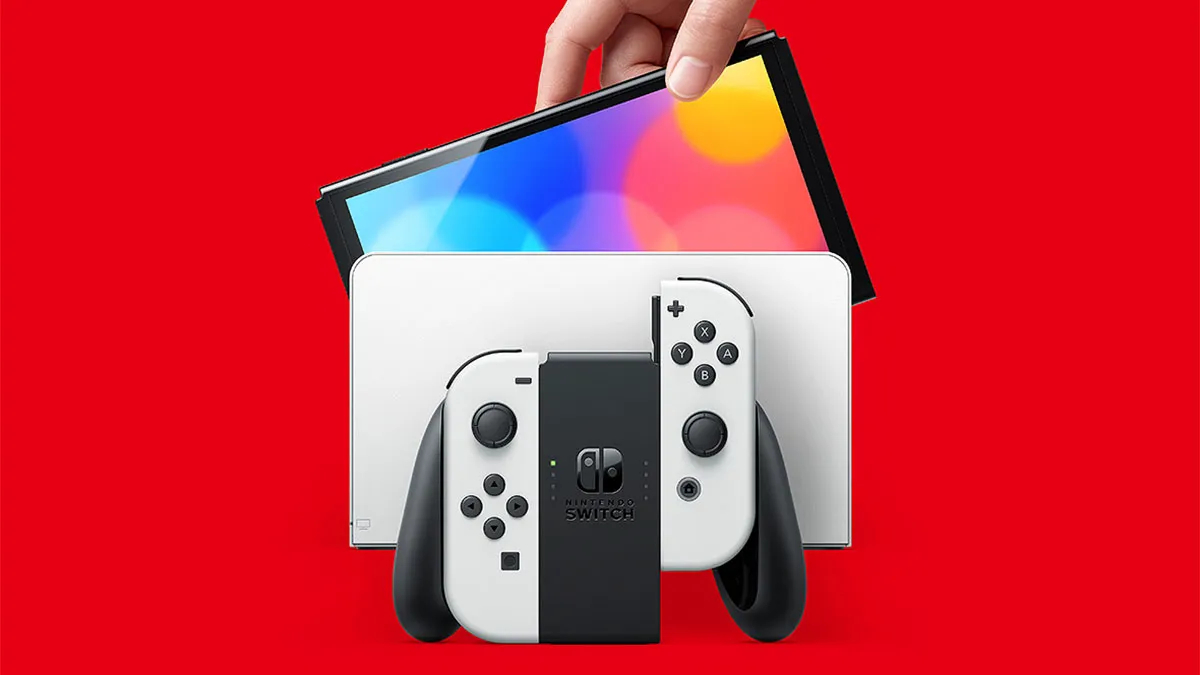 The Switch Oled and the joycons used to play the best third party switch games