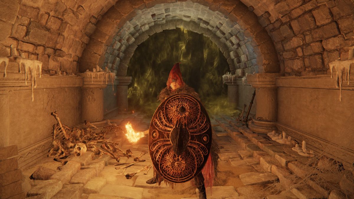 How to get the Crucible Hornshield in Elden Ring Gamepur