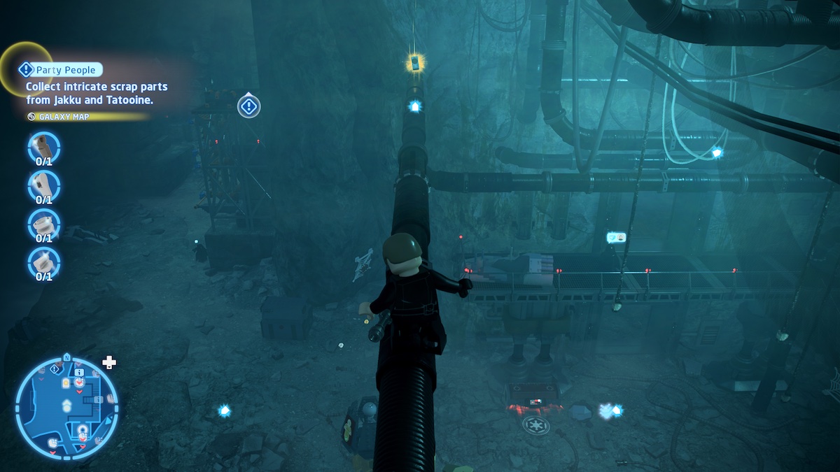 How to get the Datacard in the Sith Citadel on Exegol in Lego Star Wars