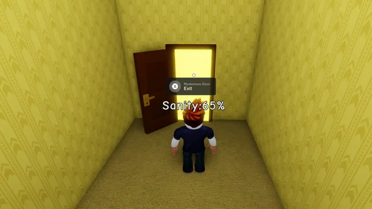 Doors Roblox Escape The Backrooms Surrounding Two-dimensional