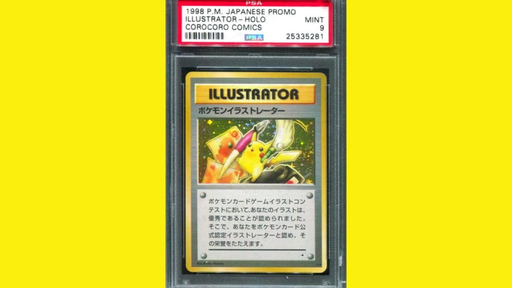 pikachu-illustrator-rare-pokemon-card