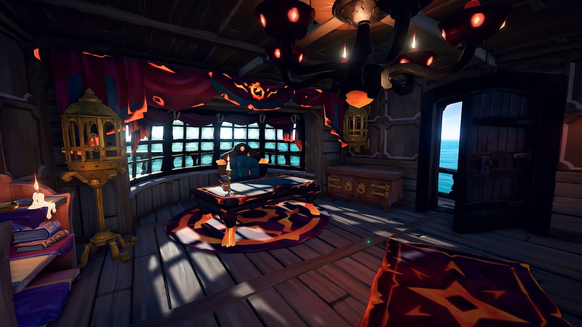 How to design and customize your ship's quarters in Sea of Thieves