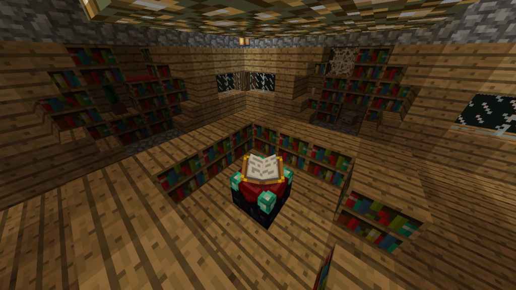 Minecraft_Library_Decoration
