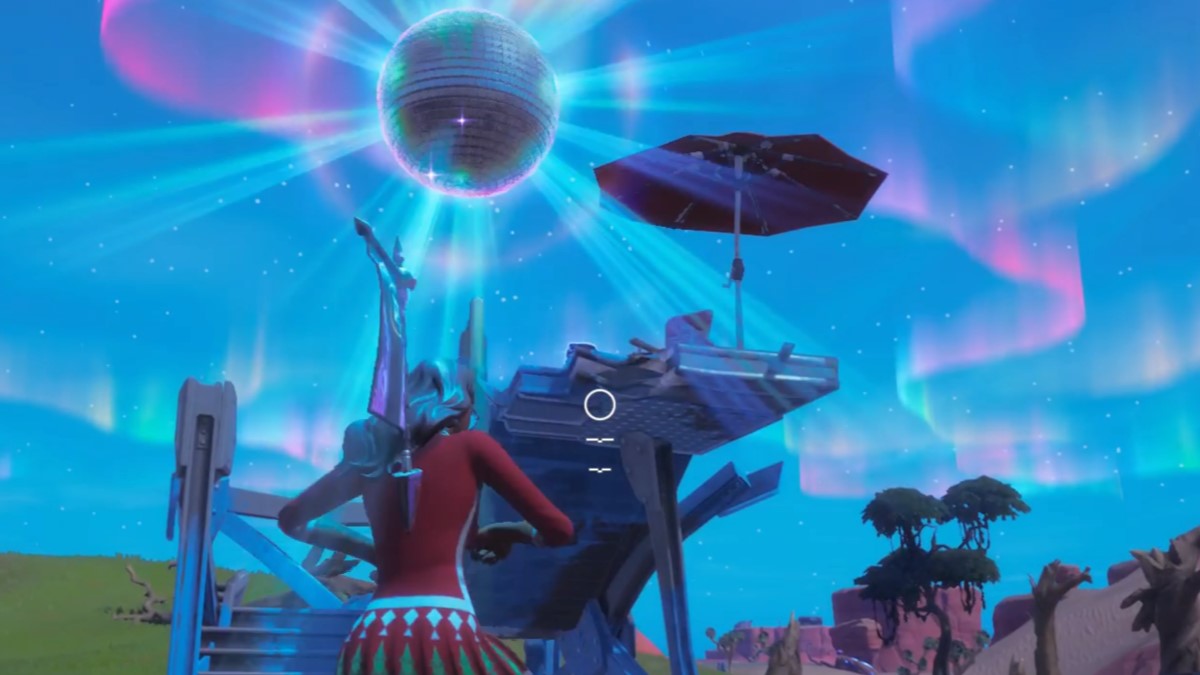 How to throw a Boogie Bomb while at an IO Outpost in Fortnite Chapter 3