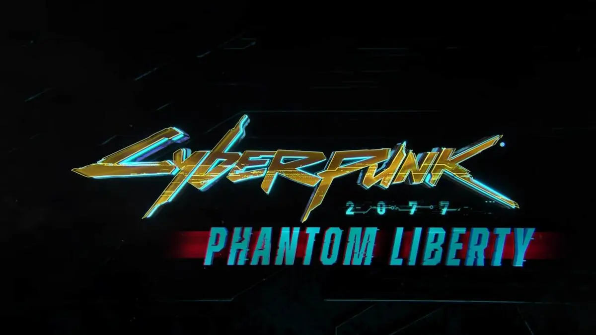 Cyberpunk 2077 Phantom Liberty title card