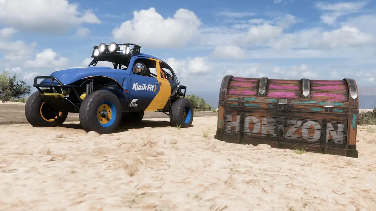 Forza Horizon 5 dune buggy treasure chests
