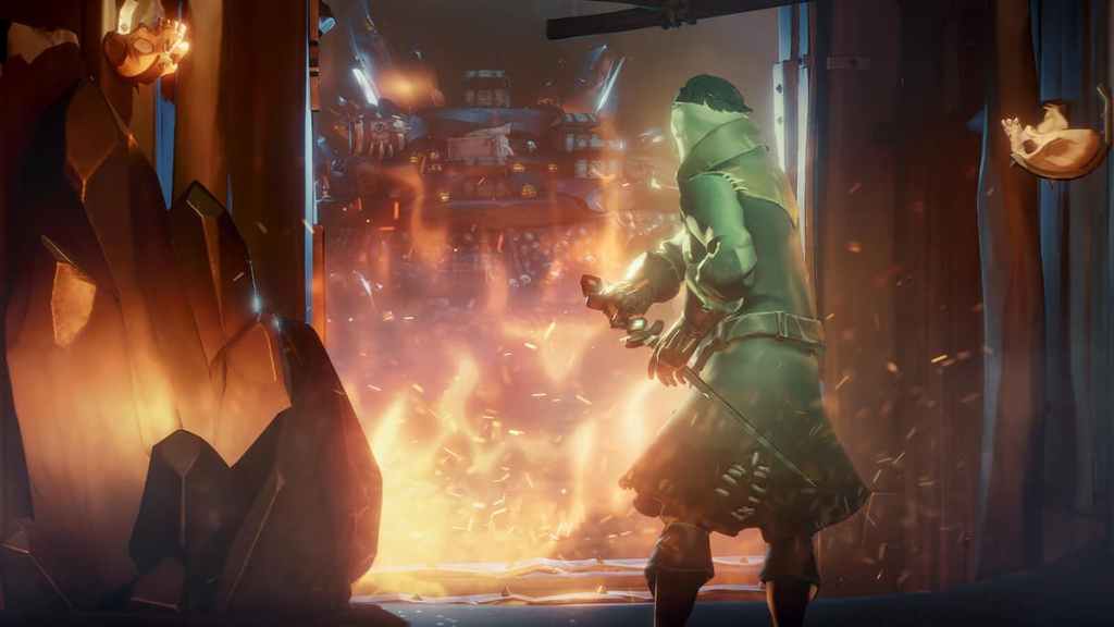 How to complete all deeds in Sea of Thieves The Herald of the Flame