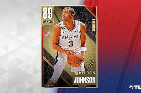  NBA 2K23: How to get Moments Keldon Johnson in MyTeam 