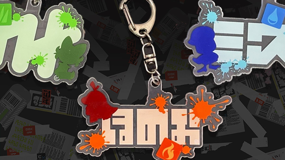 Splashtag Keychains You can get a fun, physical reward for the Splatoon 3 x Pokémon Scarlet ...