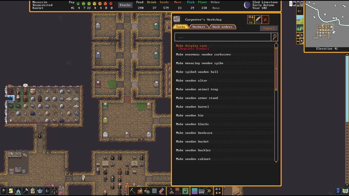 How to make blocks in Dwarf Fortress Gamepur
