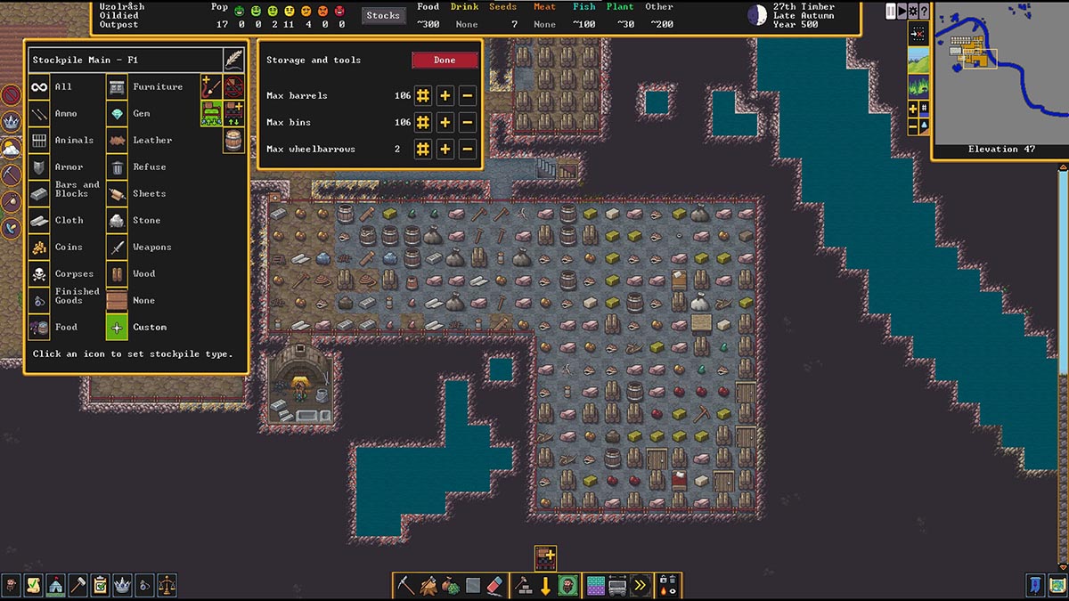 How to make and use Wheelbarrows in Dwarf Fortress Gamepur