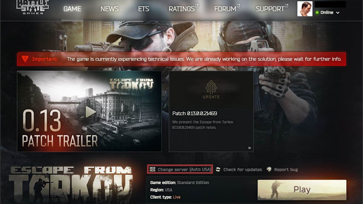 How to Check Escape from Tarkov Server Status, Matching Time, and Ping ...
