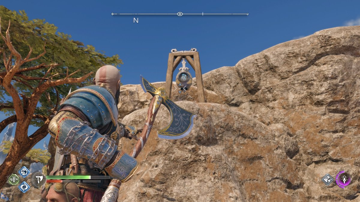 How to unlock the first Nornir Chest at The Plains in God of War