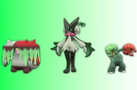 The 10 best Grass type Pokémon in Pokémon Scarlet and Violet
